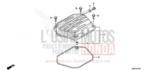 CYLINDER HEAD COVER CRF125FP de 2023